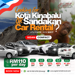 JULY 2026 - SEDAN & COMPACT CAR RENTAL