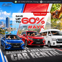 AYK CAR RENTAL - OCTOBER PROMO
