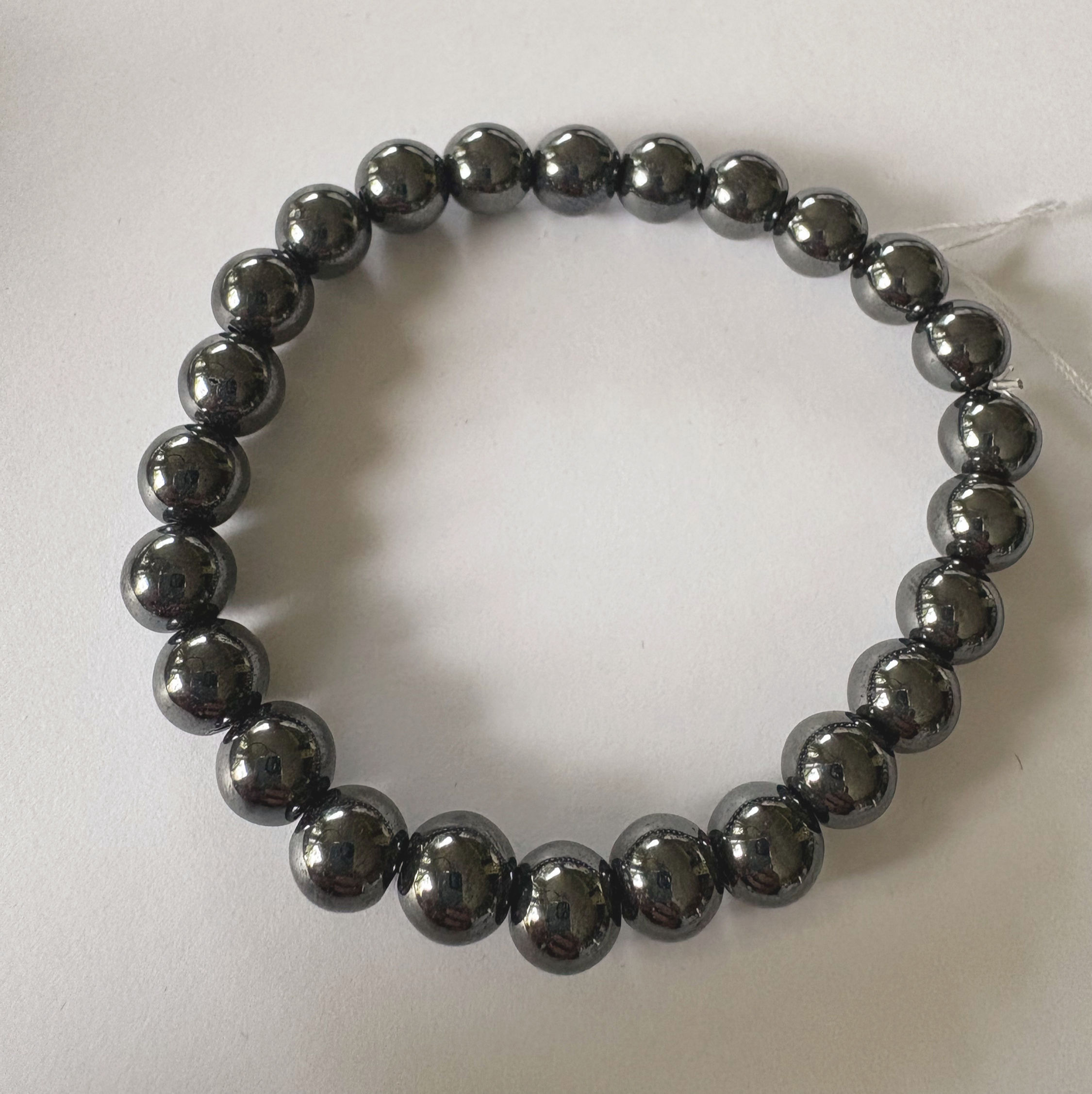 Bracelet avec pierres précieuses d'hématite