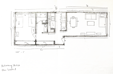 preliminary apt floor plan