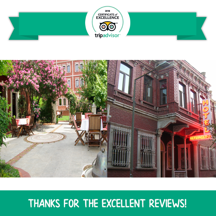 TRIPADVISOR MÜKEMMELLİK SERTİFİKASI
