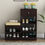 Thumbnail: S28 open emery wooden shoe rack with drawer
