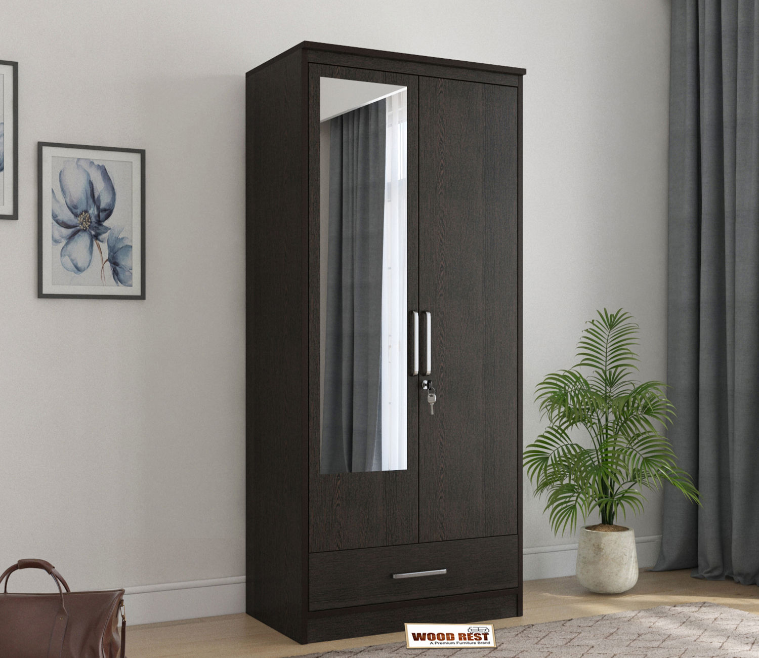 W25 carlos 2 door wardrobe