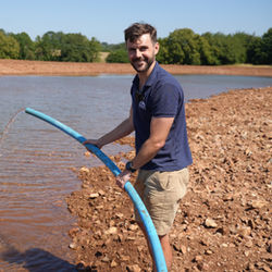 the filling of mendip lake begins