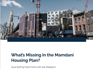 What's Missing in the Mamdani Housing Plan?