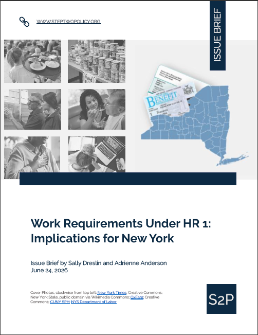 Work Requirements Under HR 1: Implications for New York