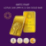"Authentic Lotus 24Kt 2 gm Gold Coin by MMTC PAMP, crafted with exceptional precision and quality."