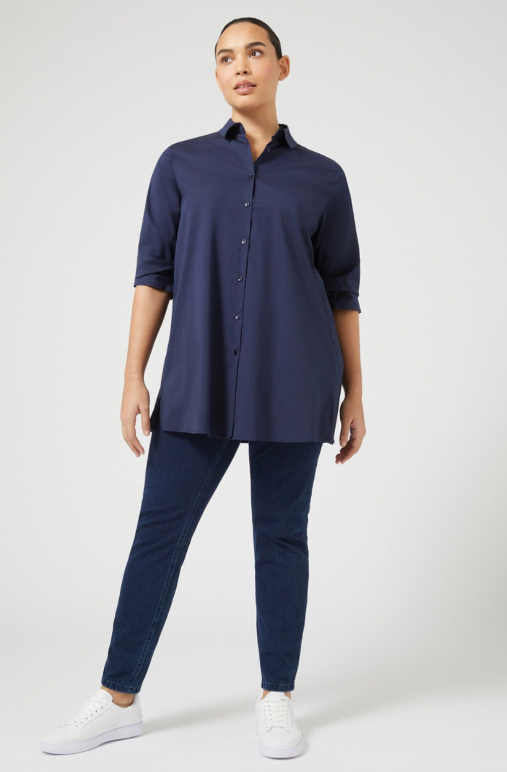 MARINA.RINALDI Stretch Bluse Gr. 42/44 (NP 229.-)