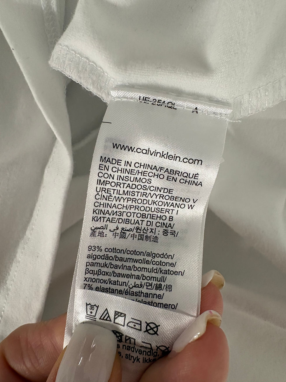Miniaturbild: CALVIN KLEIN T-Shirt aus Baumwolle Gr. S/M