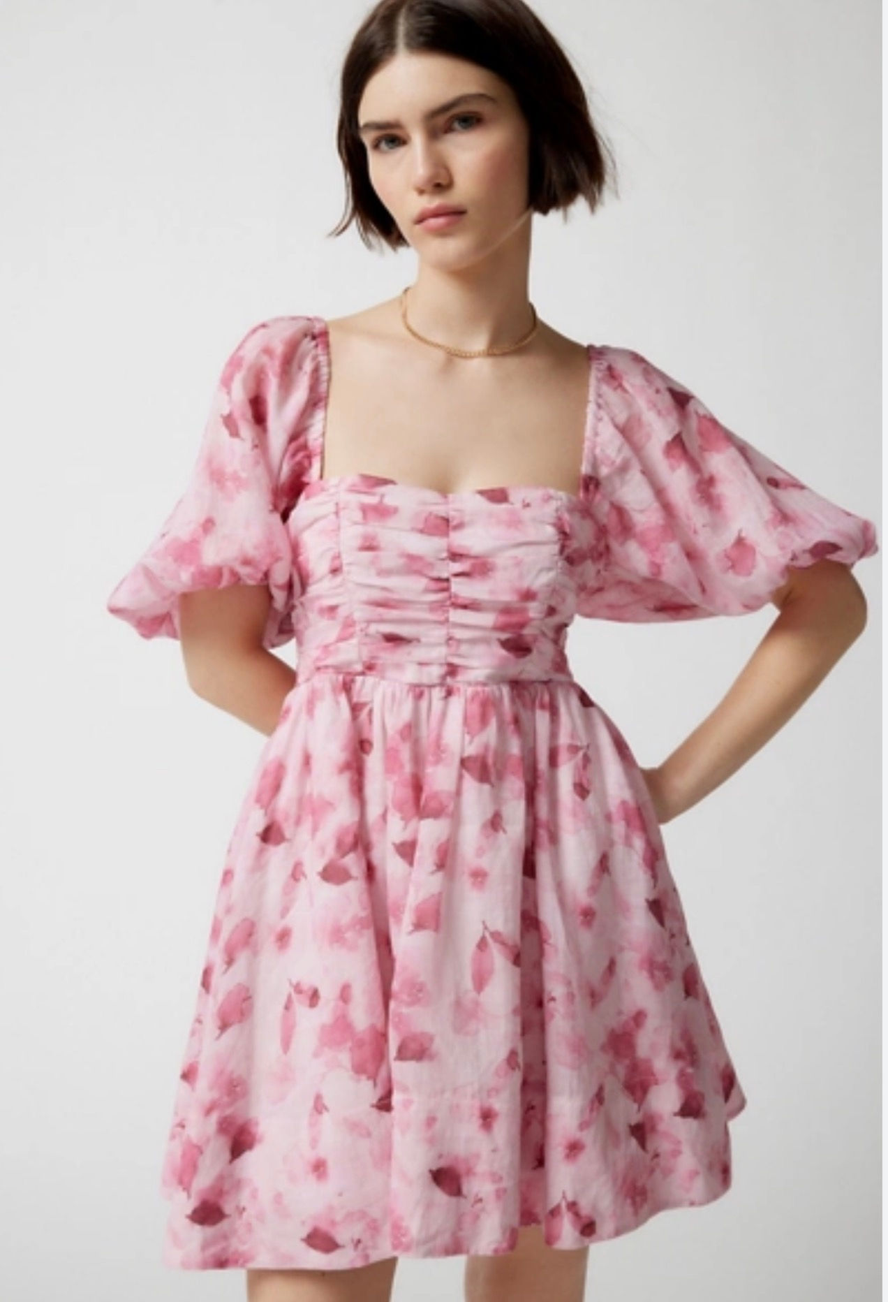 BARDOT Kleid aus Baumwolle Gr. L