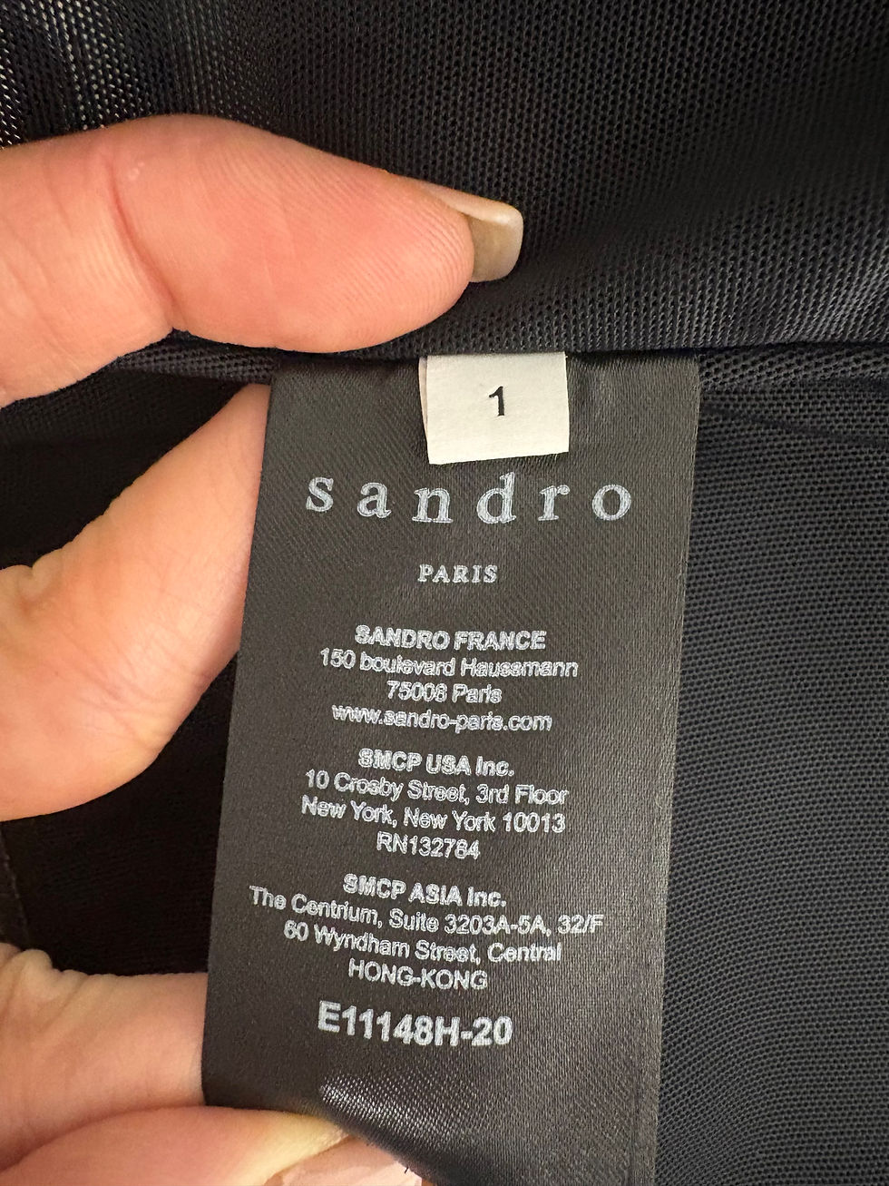 Miniaturbild: SANDRO Bustier mit Rüschen Gr. 34