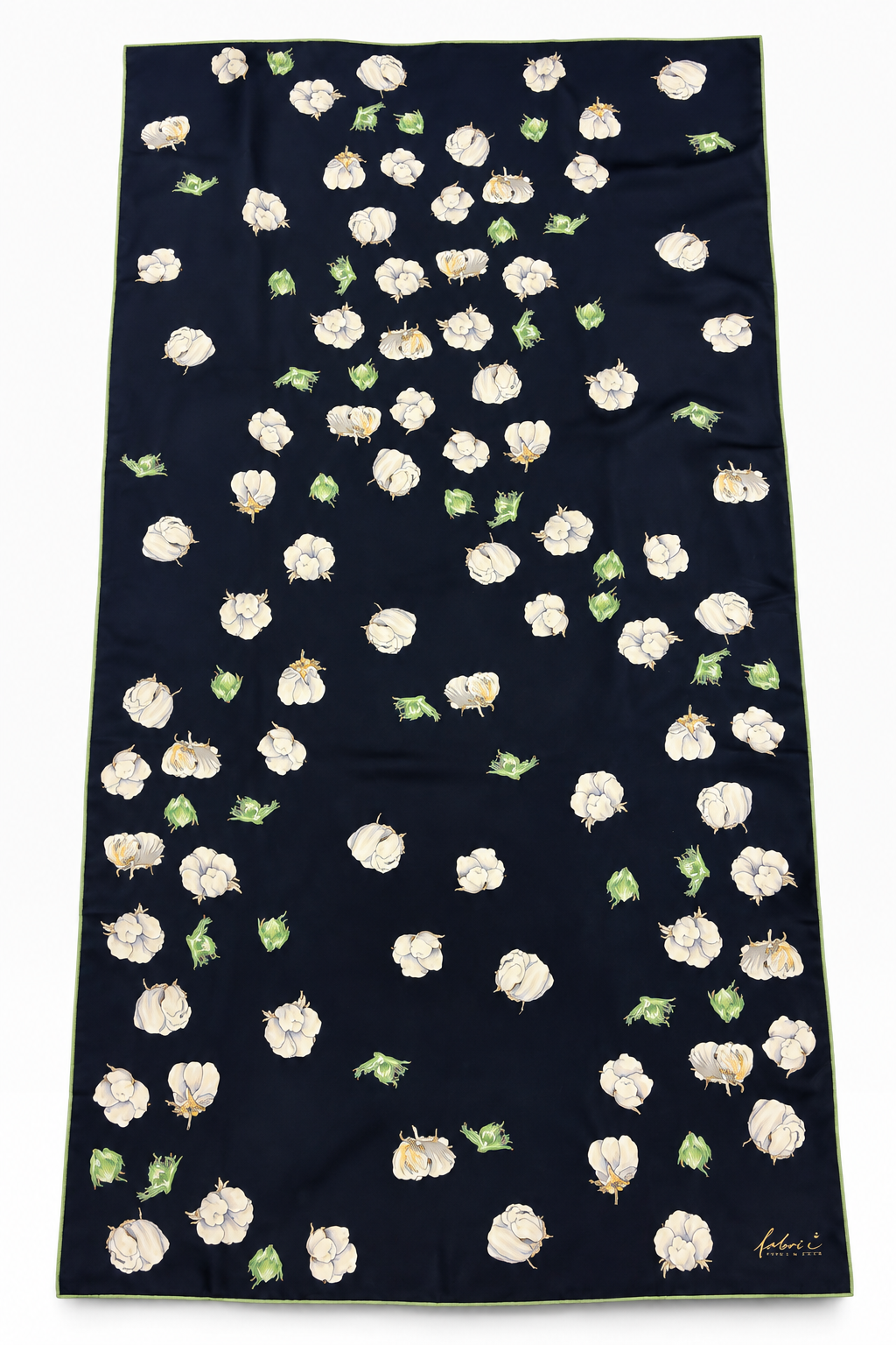 FABRIC FRONTLINE Seidentuch mit floralem Print