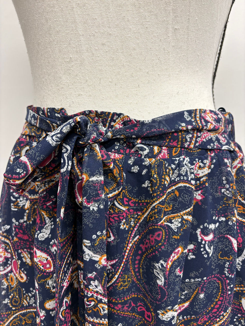 Miniaturbild: ODEON leichter Rock mit Paisleymuster Gr. S