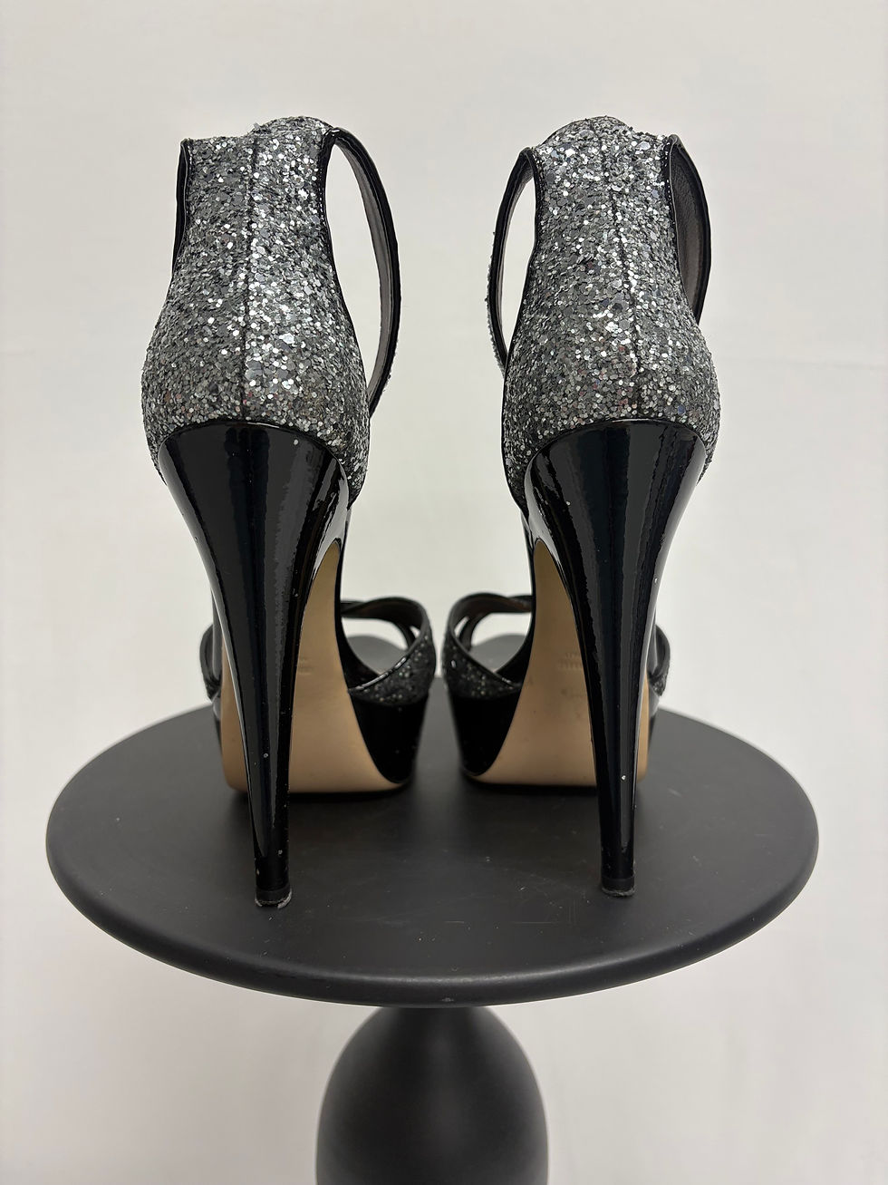 Miniaturbild: MIU MIU Glitzer High Heels Gr. 38