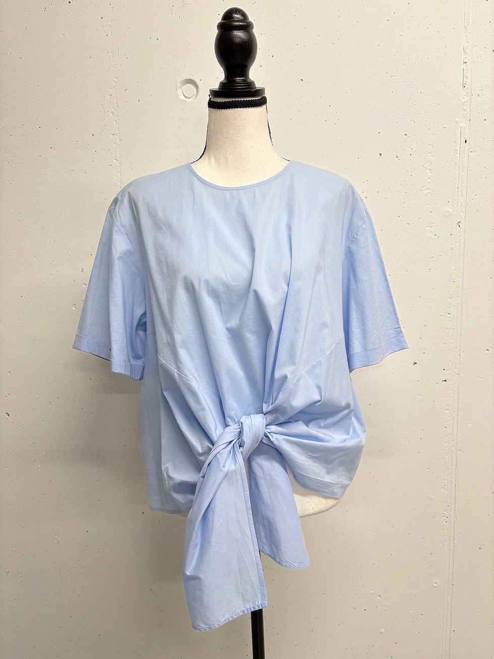 FIDELIO Bluse mit Knotendetail Gr. 40