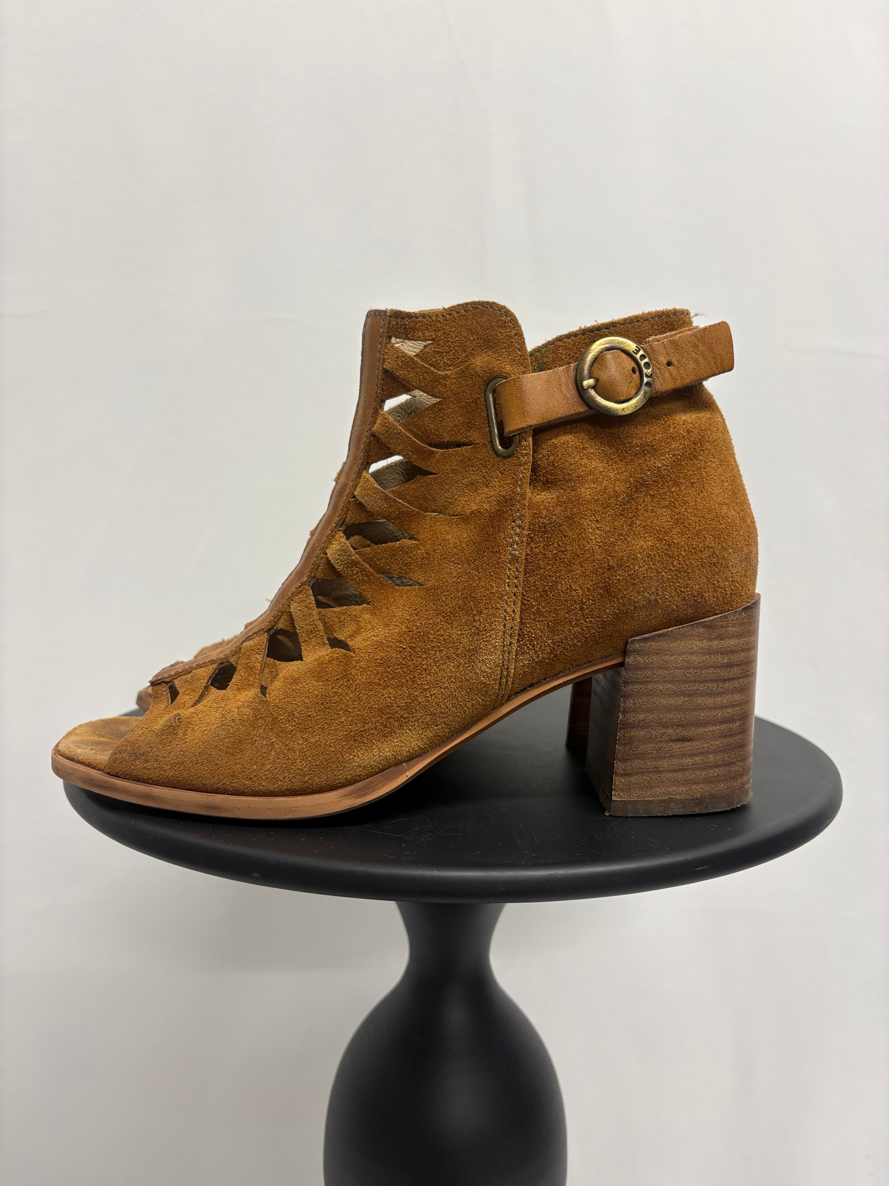 DKODE Boho Stiefeletten aus Wildleder Gr. 36