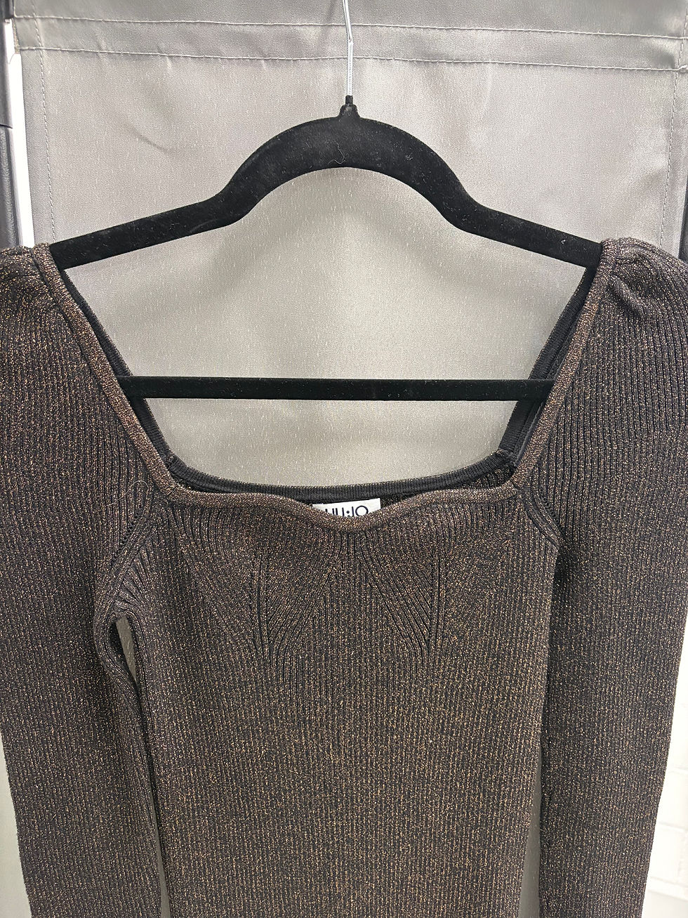 Miniaturbild: LIU JO schimmerndes Strickkleid Gr. XS