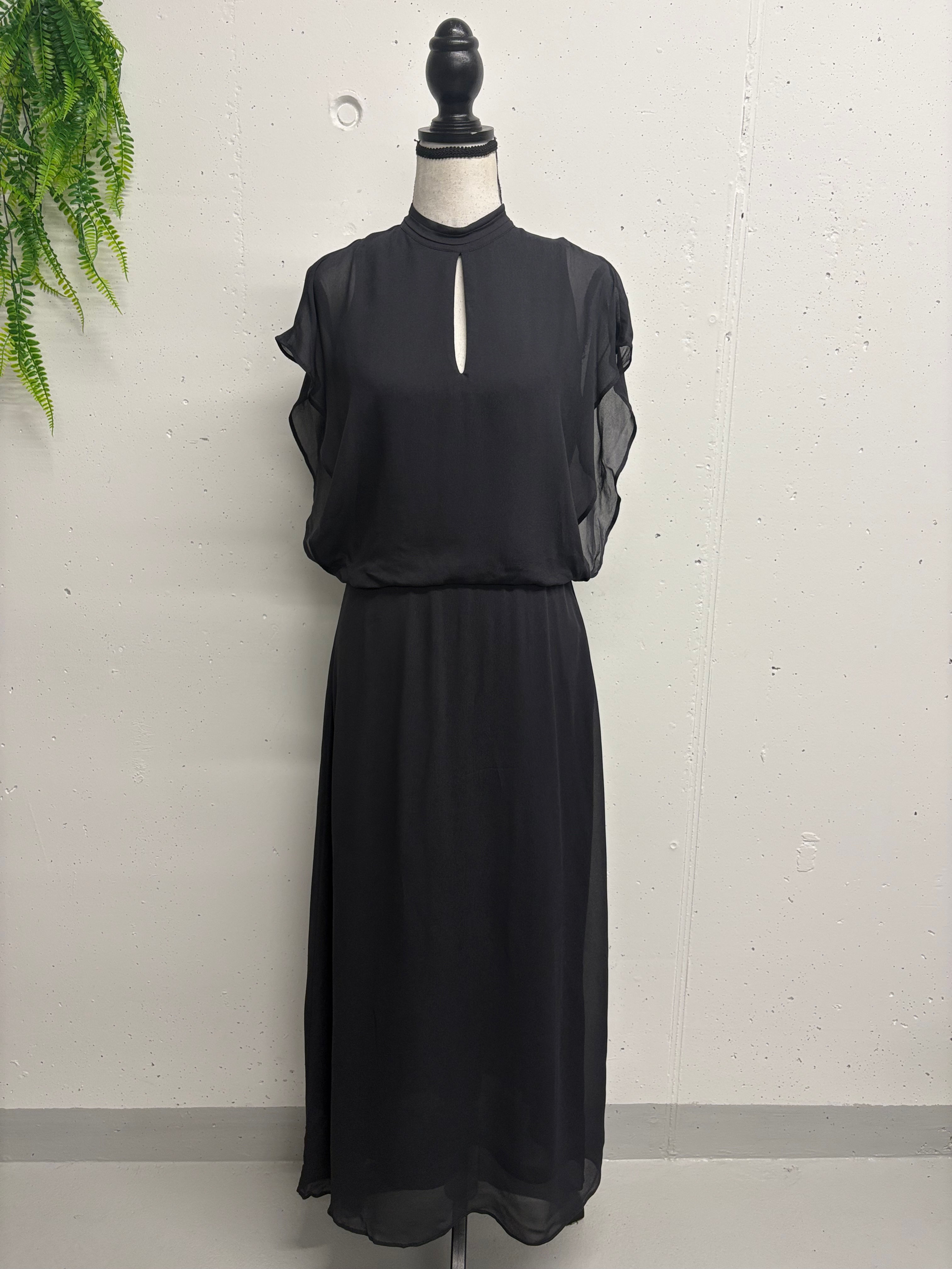 YAYA leichtes Maxikleid aus Viskose Gr. 34