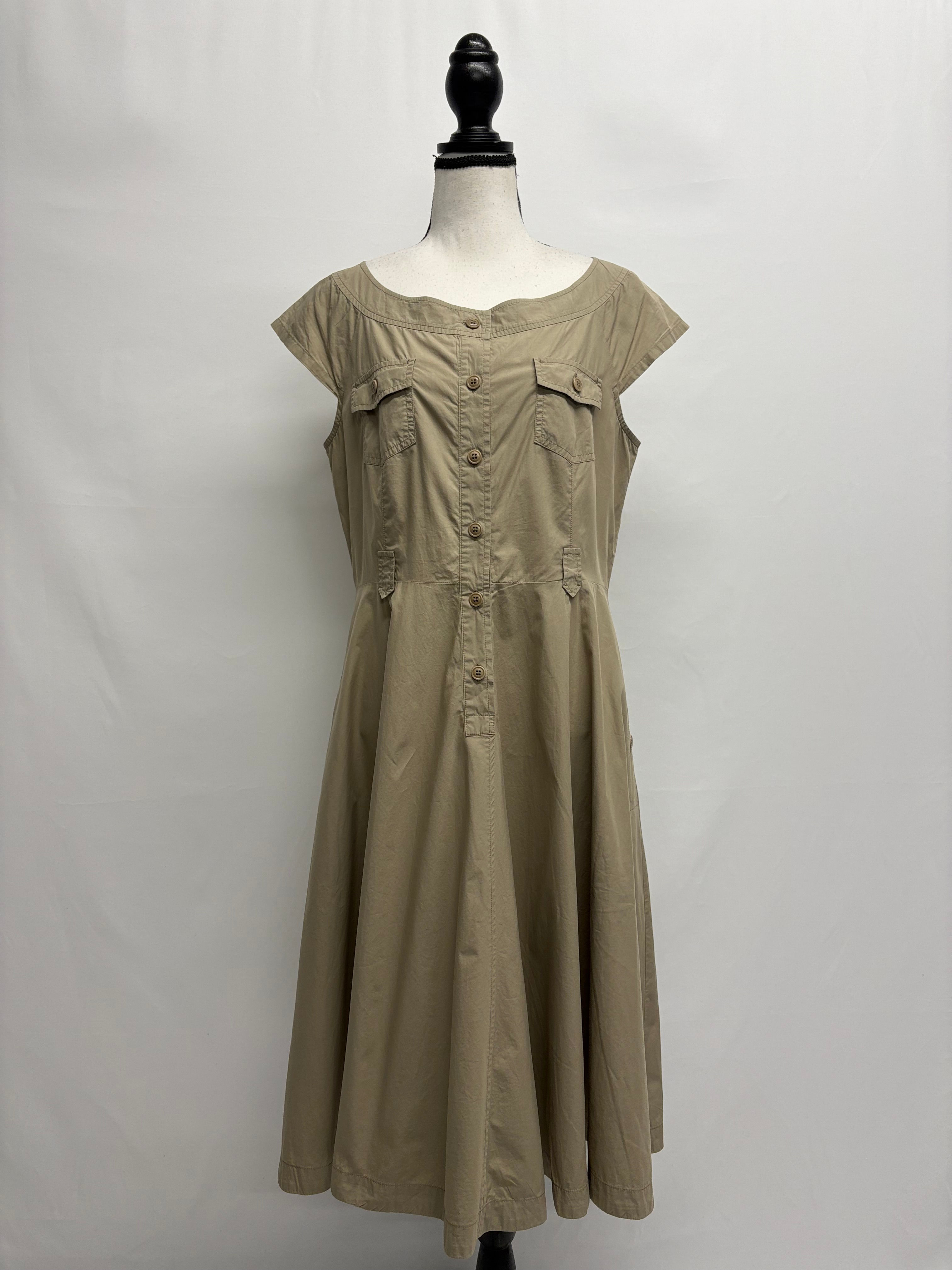WEEKEND MAX MARA Baumwollkleid Gr. 42