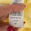 Miniaturbild: Label in hand, barcode and text: LOW1441B317000, LP7/KR, 46, yellow background.