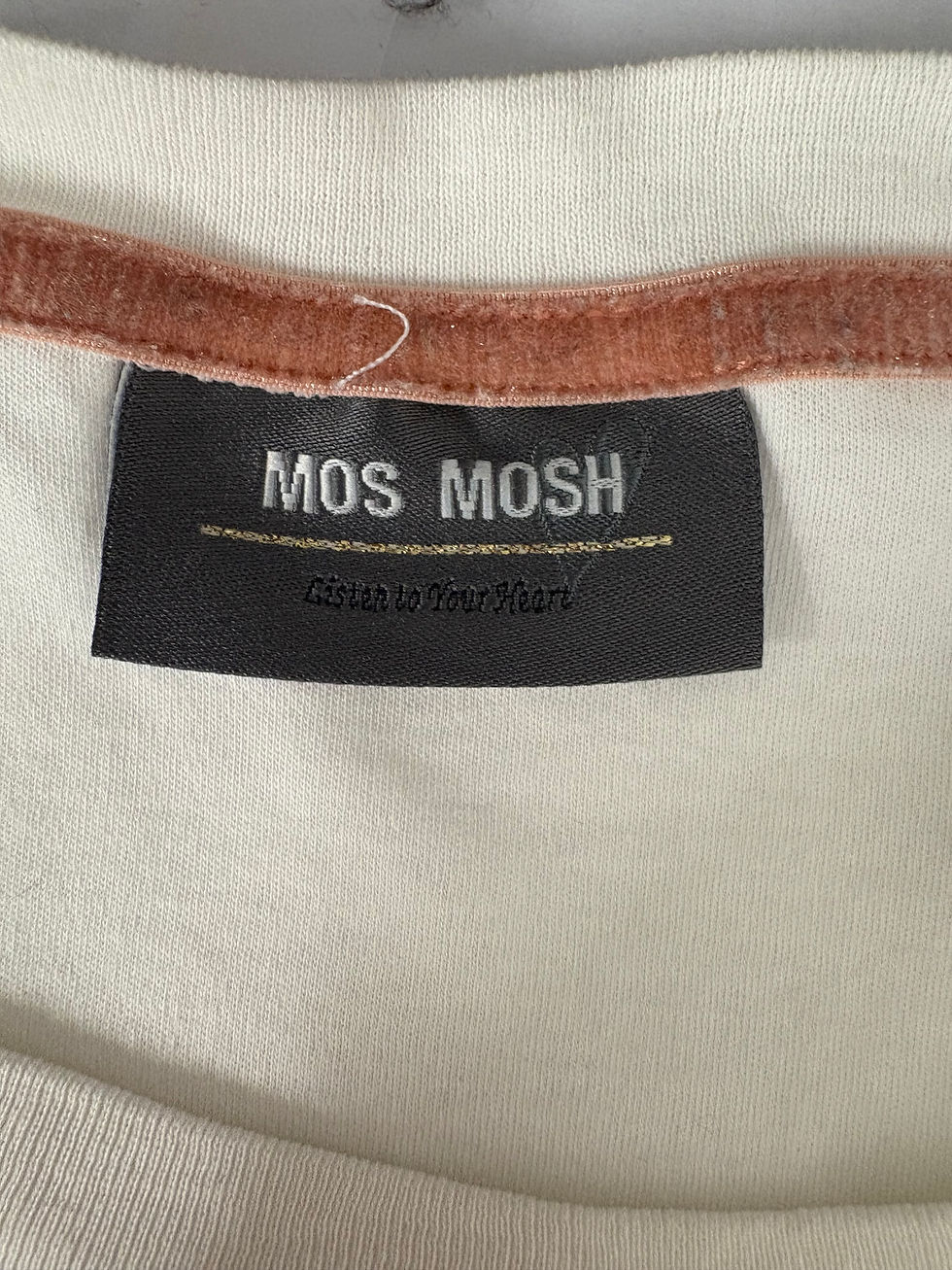 Miniaturbild: Shirt label reading MOS MOSH Close to Your Heart, MOS MOSH Shirt mit Strassverzierung Gr. M