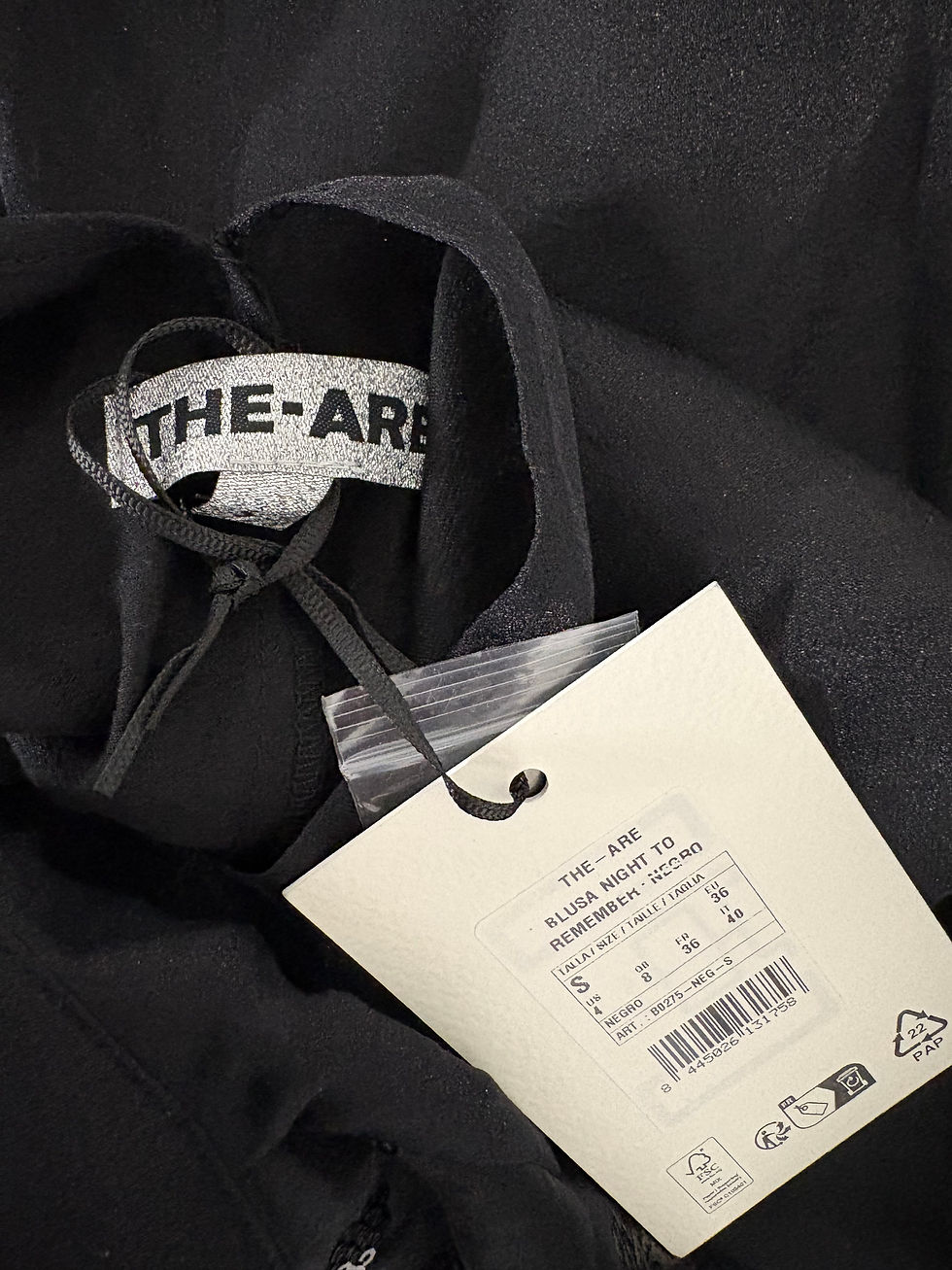 Miniaturbild: THE-ARE Bluse mit Stickerei & Pailletten Gr. S