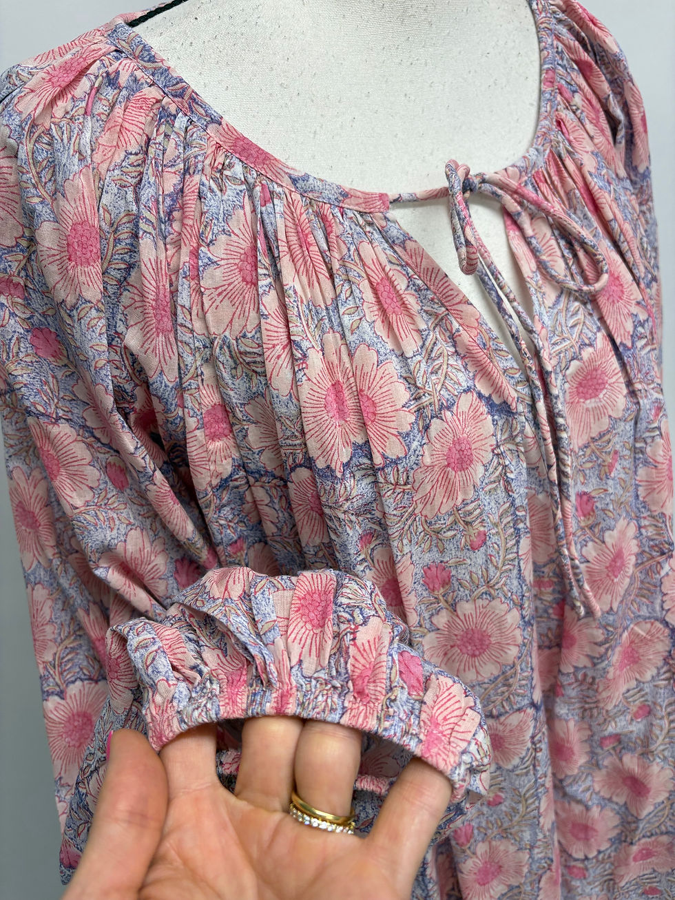 Miniaturbild: FRAGONARD Tunika aus Baumwolle Gr. onesize