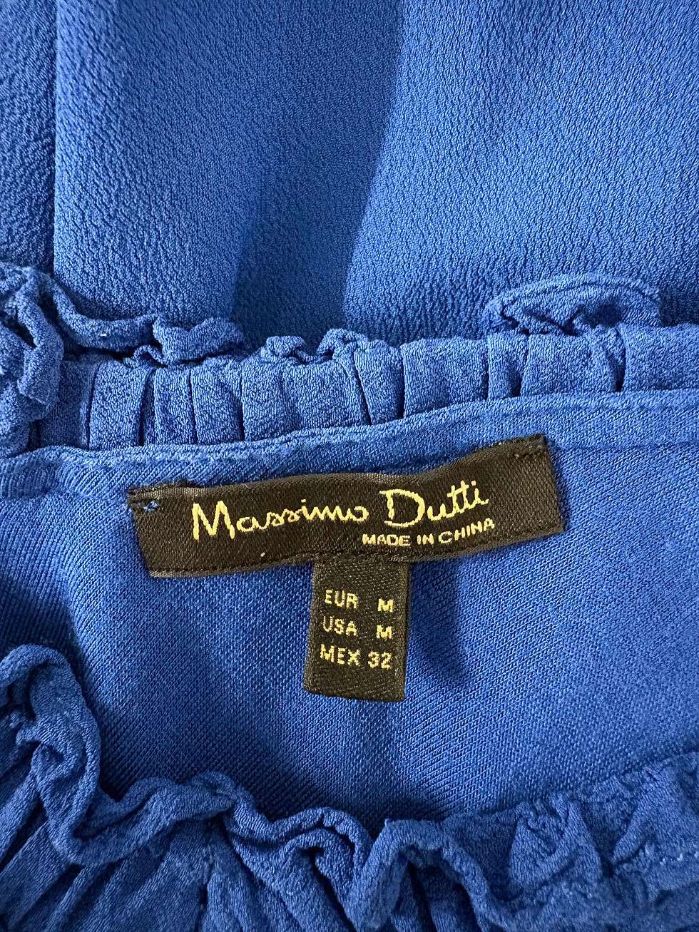 Miniaturbild: MASSIMO DUTTI Top aus Viskose Gr. M