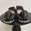 Miniaturbild: MIU MIU Lederballerina mit Strass Gr. 38