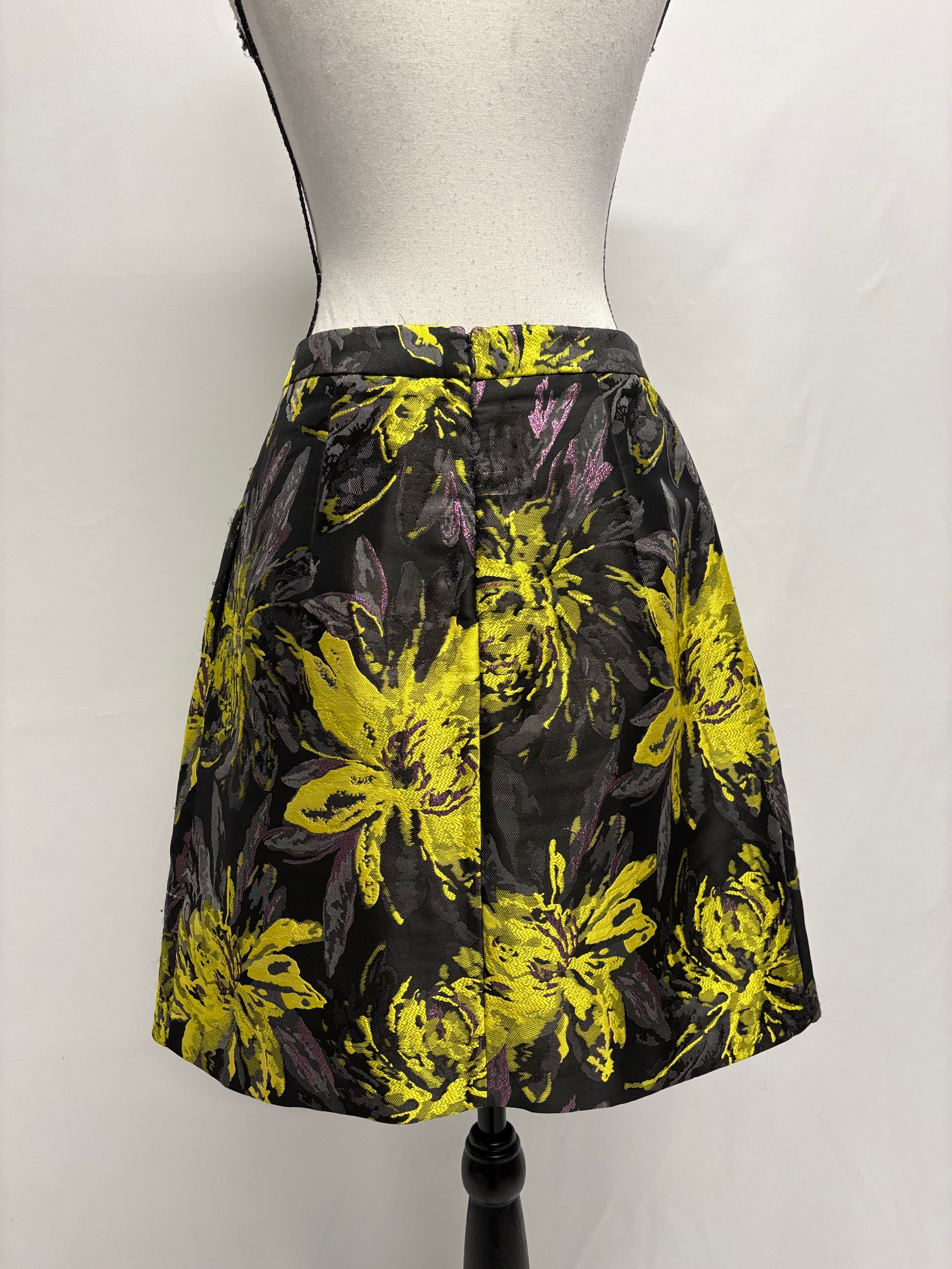 STEFFEN SCHRAUT Faltenrock mit Glitzer Gr. 36