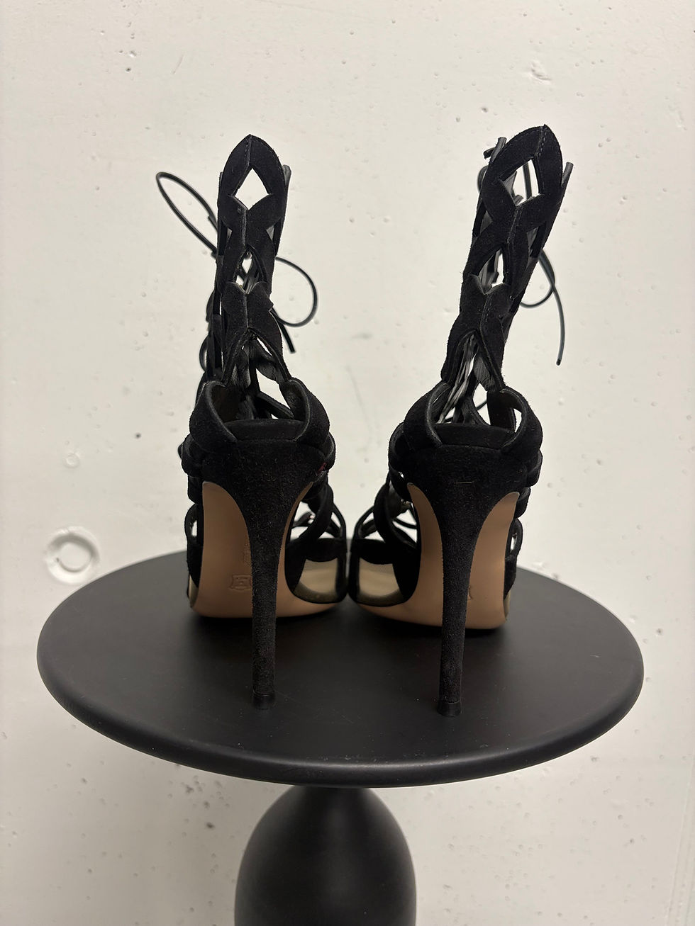 Miniaturbild: GIANVITO ROSSI Wildleder Cage High Heels Gr. 37 (NP 1500.-)