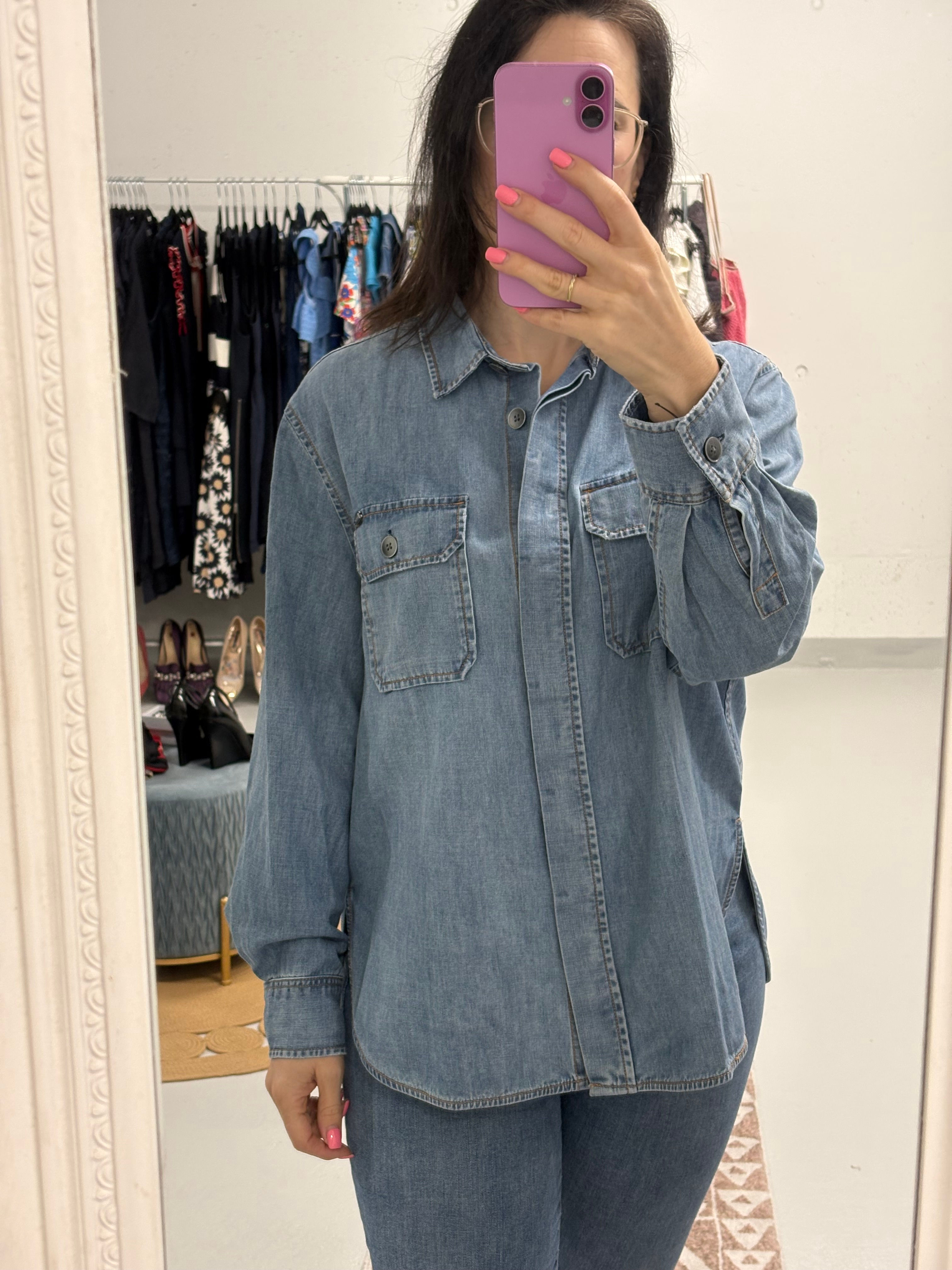 REPLAY oversize Jeanshemd Gr. S-L (NP 149.-)