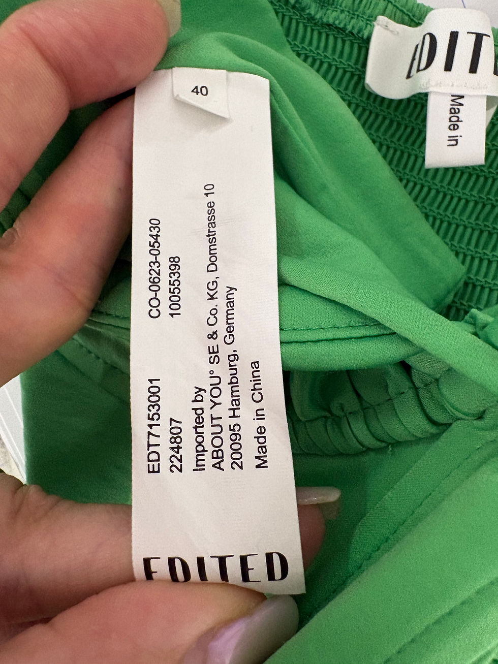 Miniaturbild: EDITED Bustier aus Satin Gr. 40