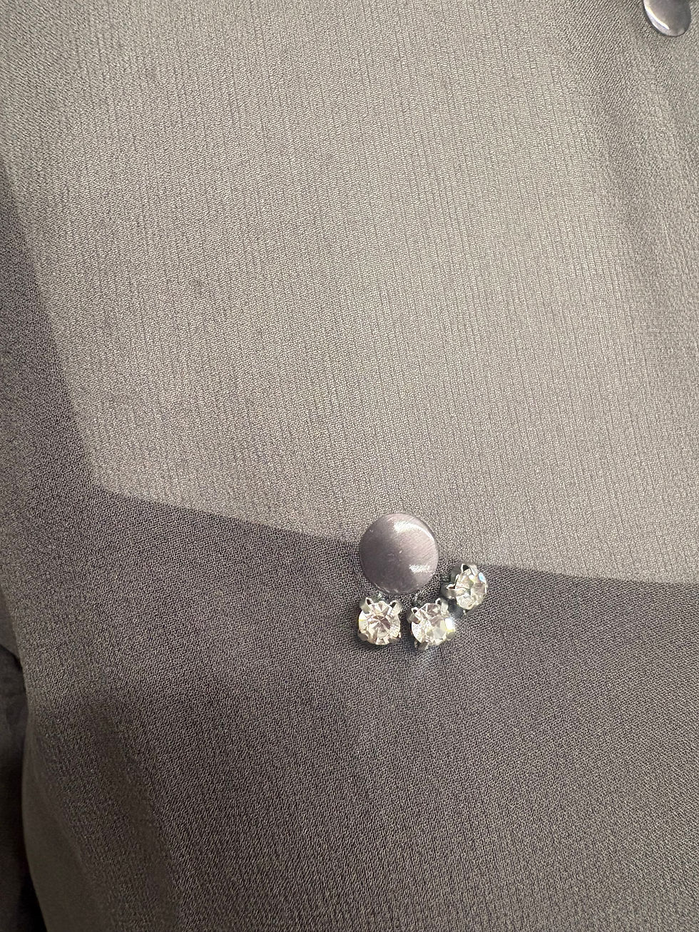 Miniaturbild: DOROTHEE SCHUMACHER Seidenbluse mit Strassverzierung Gr. 36