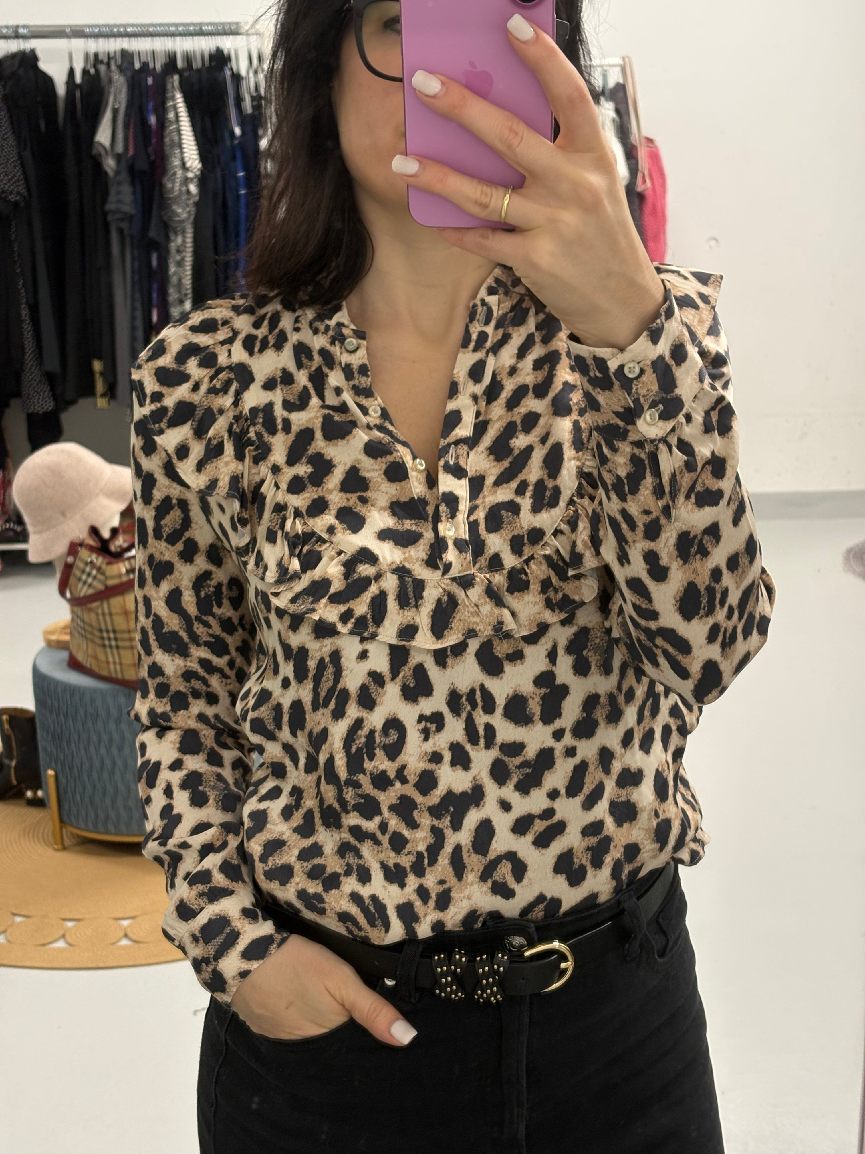 CUSTOMMADE Bluse aus Viskose Gr. 38