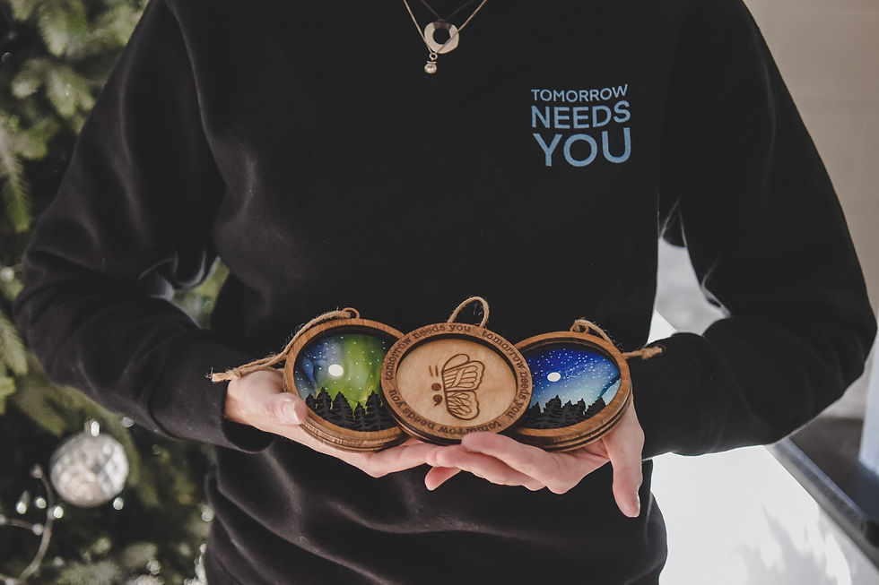 Thumbnail: Tomorrow Needs You Ornament 2022