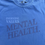 Thumbnail: Everyone Values Mental Health. T-shirt (periwinkle)