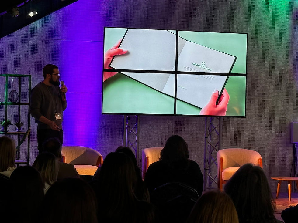 Misael Alonso de Otra PIel, presentando marca en Plaza de Toros, Colonia. Presentacion de