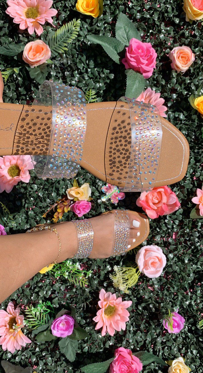 Clarissa Rhinestones Sandals