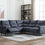Thumbnail: Amelia  Corner sofa with Electric Recliner 