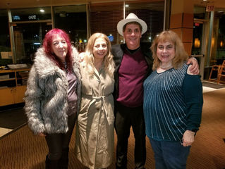 Celebrating friend Michael's birthday