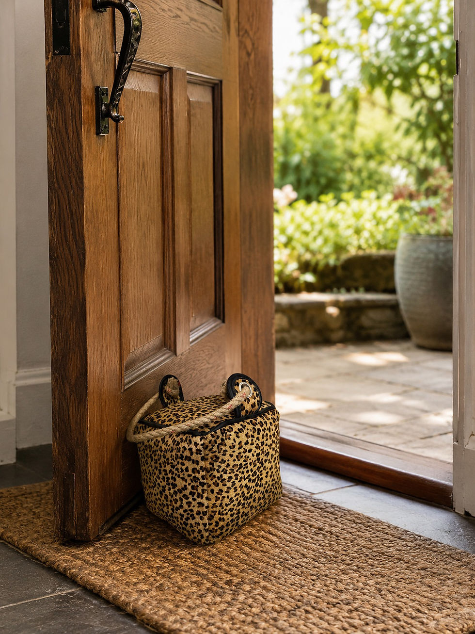 Thumbnail: Leather Door Stop