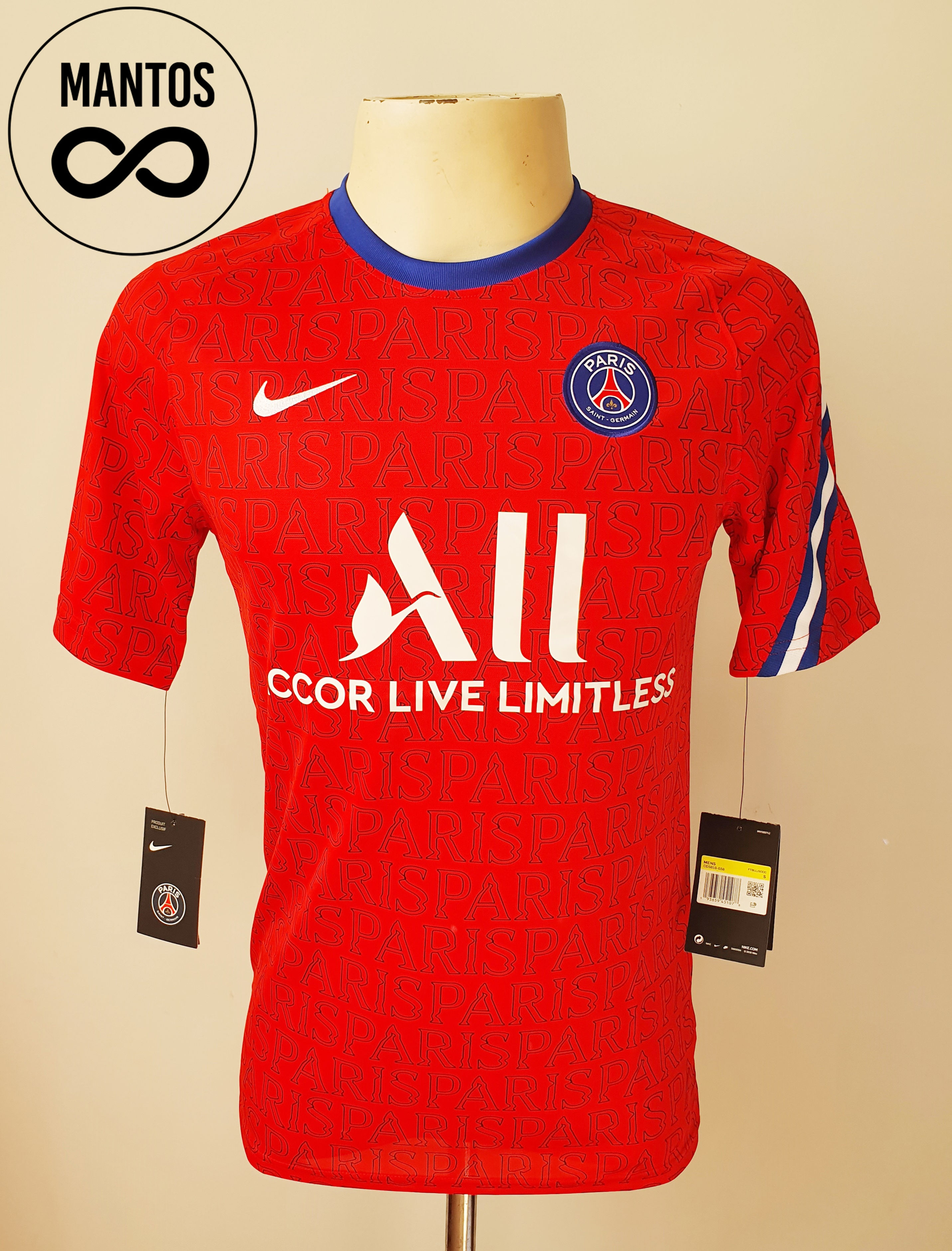 Camisa Paris Saint Germain