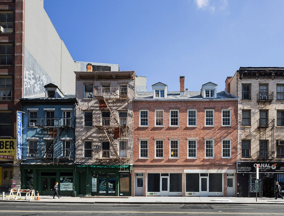 321 & 323 Canal St., New York, NY