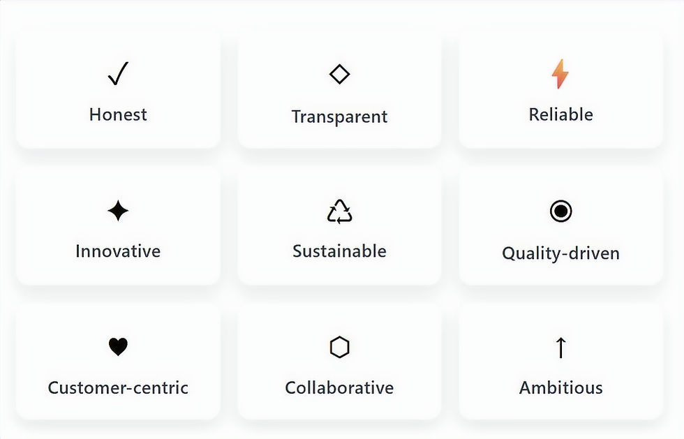 Our values