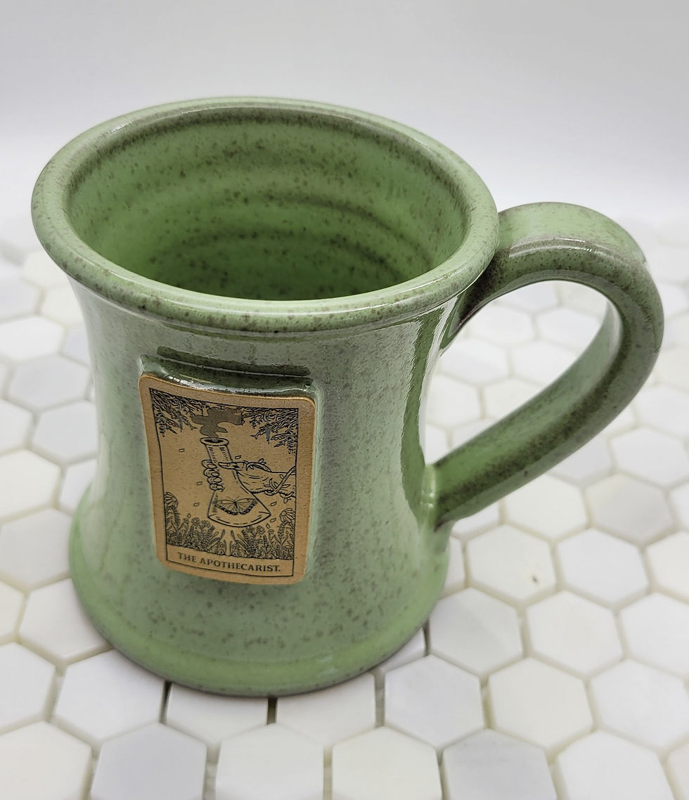 Tarot Apothecarist Mug - Green