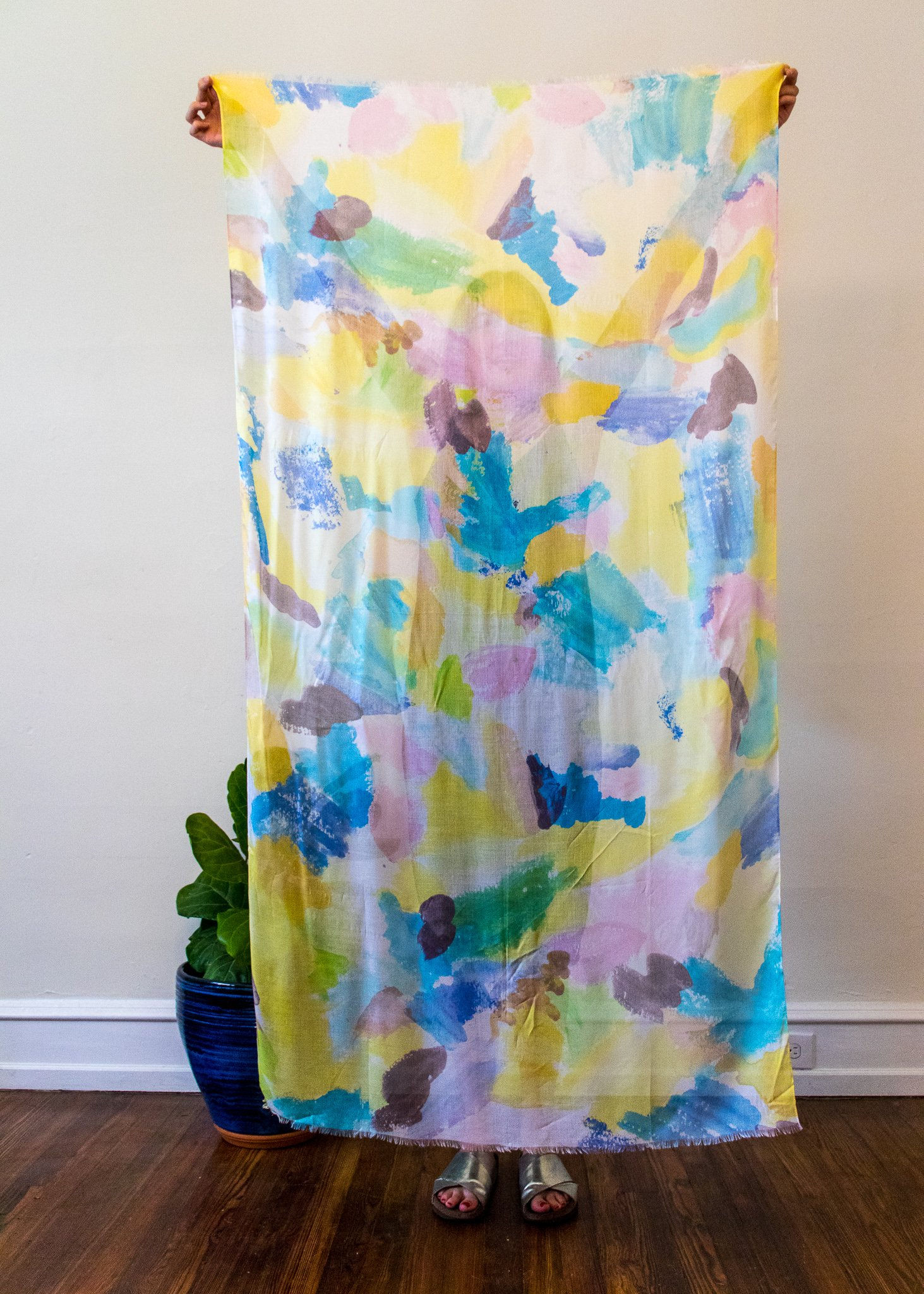 Rainbow Art 36" x 70" Modal