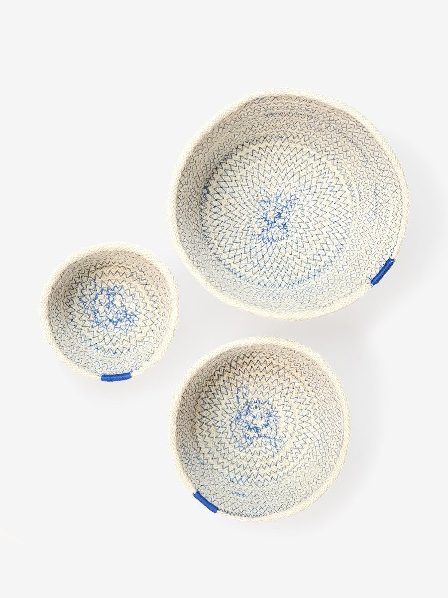 Thumbnail: Amari Bowl - Blue (Set of 3)