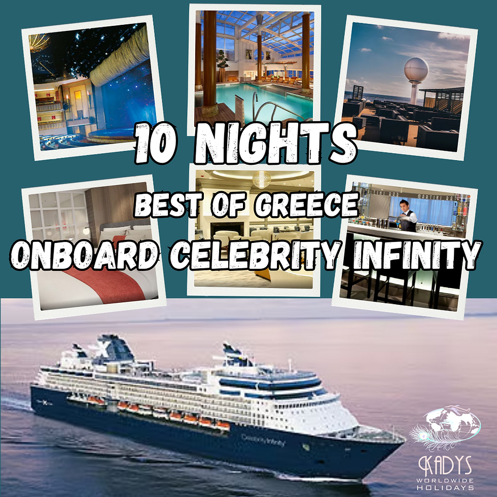 Celebrity Infinity - 10 Nights Eastern Mediterranean