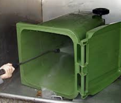 Clean the bins